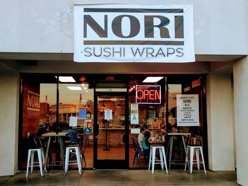 Nori Sushi Wraps | restaurant | 711 Fair Oaks Ave, South Pasadena, CA 91030, USA | 6265292841 OR +1 626-529-2841