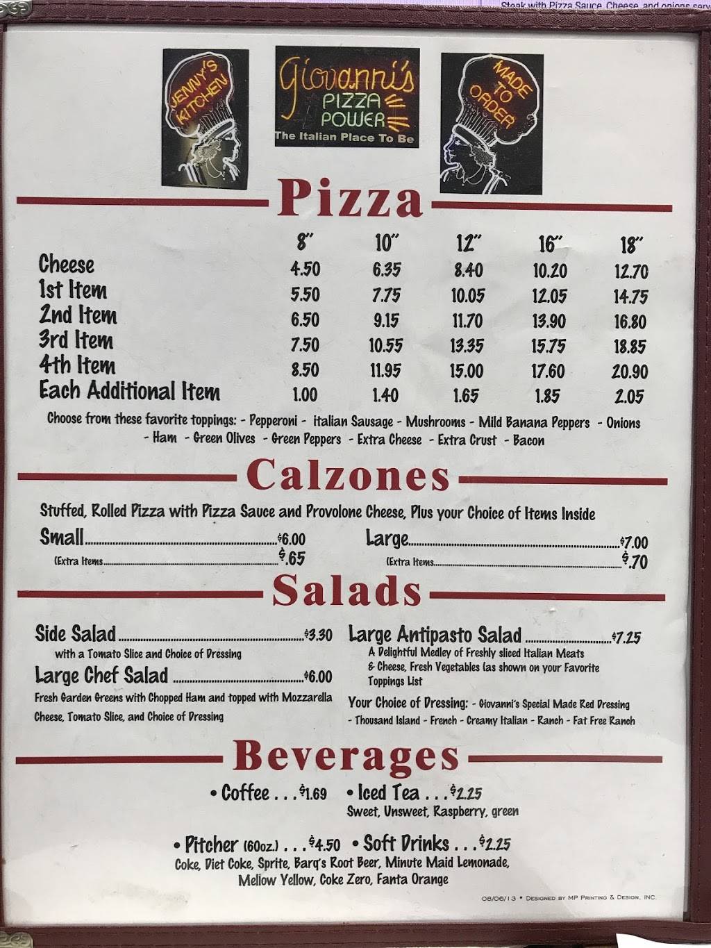 Giovannis | restaurant | 315 Harding Ave, Sciotoville, OH 45662, USA | 7407762191 OR +1 740-776-2191