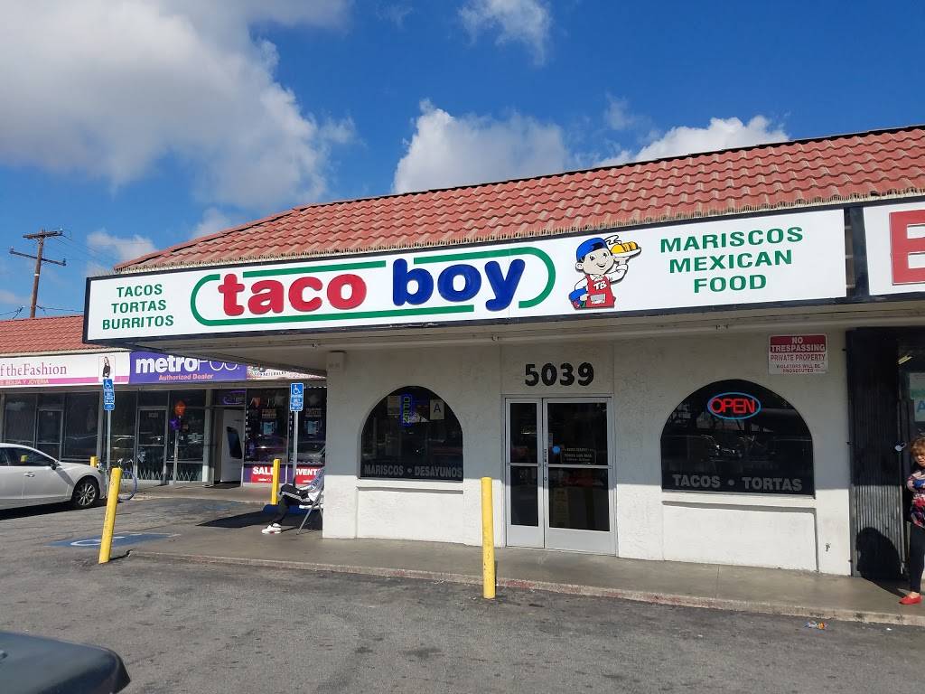 Taco Boy | restaurant | 5039 Gage Ave, Bell, CA 90201, USA | 3237739495 OR +1 323-773-9495