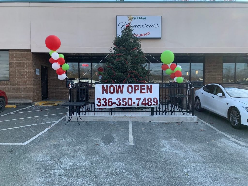 Francescas Italian Restaurant | restaurant | 3316 S Church St, Burlington, NC 27215, USA | 3363507489 OR +1 336-350-7489