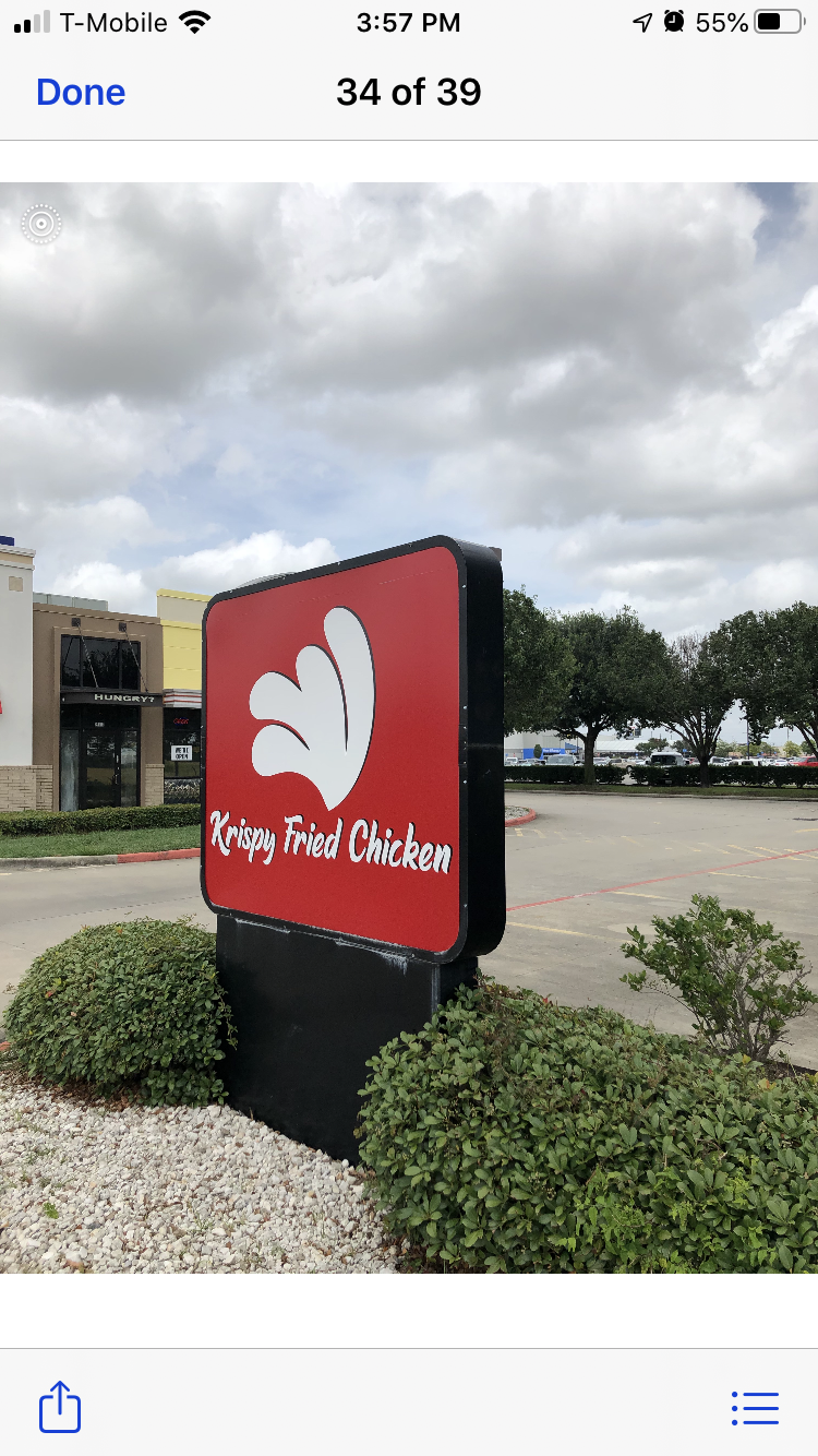 Krispy Fried Chicken | restaurant | 25112 Market Pl Dr, Katy, TX 77494, USA | 2816444433 OR +1 281-644-4433
