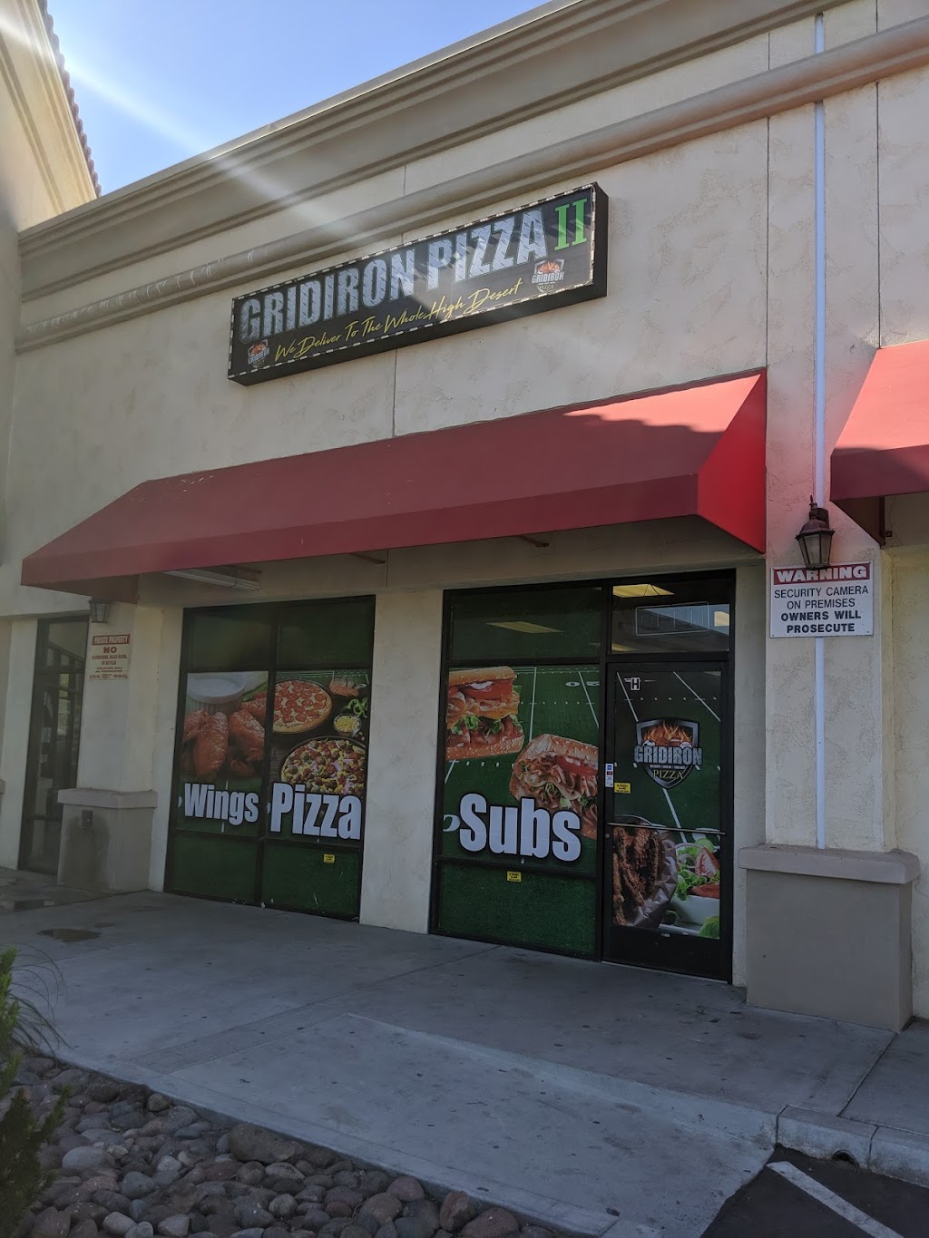 Gridiron Pizza #2 | restaurant | 11965 Cactus Rd #H, Adelanto, CA 92301, USA | 7609916330 OR +1 760-991-6330