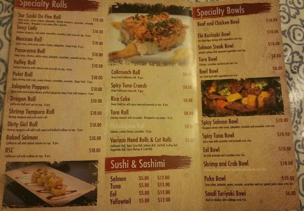 Sur Sushi | restaurant | 13466 Osborne St, Arleta, CA 91331, USA | 8187996422 OR +1 818-799-6422