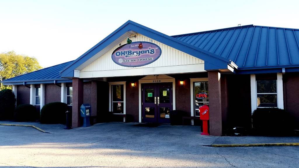 Oh Bryans Family Steak House | restaurant | 2136 Hwy 72 E, Huntsville, AL 35811, USA | 2568527933 OR +1 256-852-7933