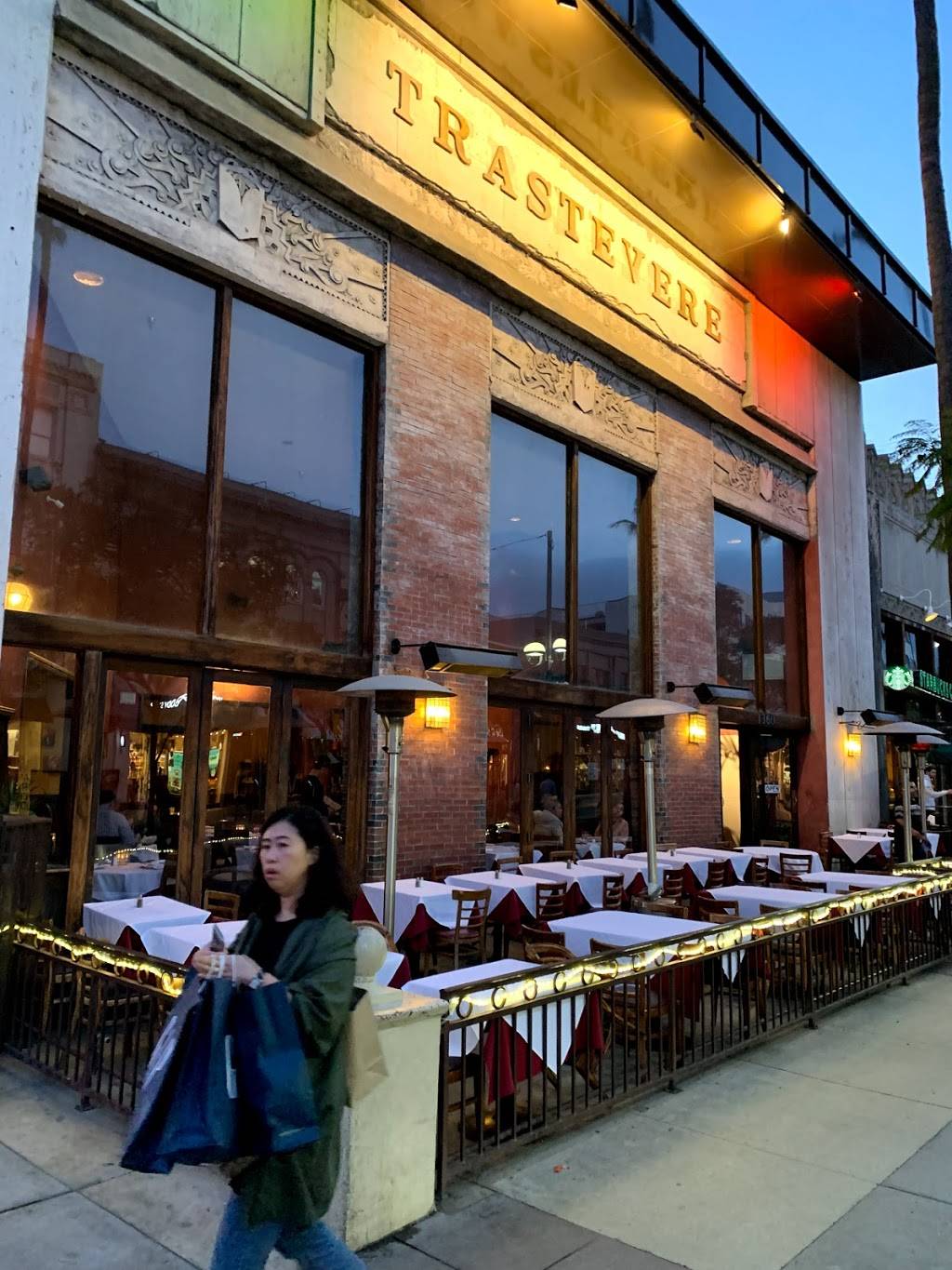 Trastevere | restaurant | 1310, 1360 3rd Street Promenade, Santa Monica, CA 90401, USA | 3103191985 OR +1 310-319-1985