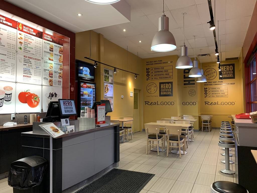 Hero Certified Burgers | restaurant | Iroquois Shopping Centre, 380 Dundas St E, Oakville, ON L6H 6Z9, Canada | 9052571788 OR +1 905-257-1788