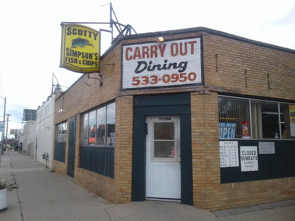 Scotty Simpsons Fish & Chips | restaurant | 22200 Fenkell Ave, Detroit, MI 48223, USA | 3135330950 OR +1 313-533-0950