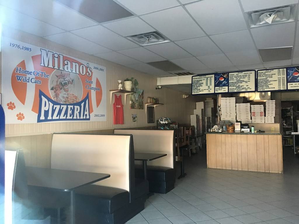 Milanos Pizzeria | restaurant | 18 N Pennsylvania Ave, Delmar, DE 19940, USA | 3028469066 OR +1 302-846-9066