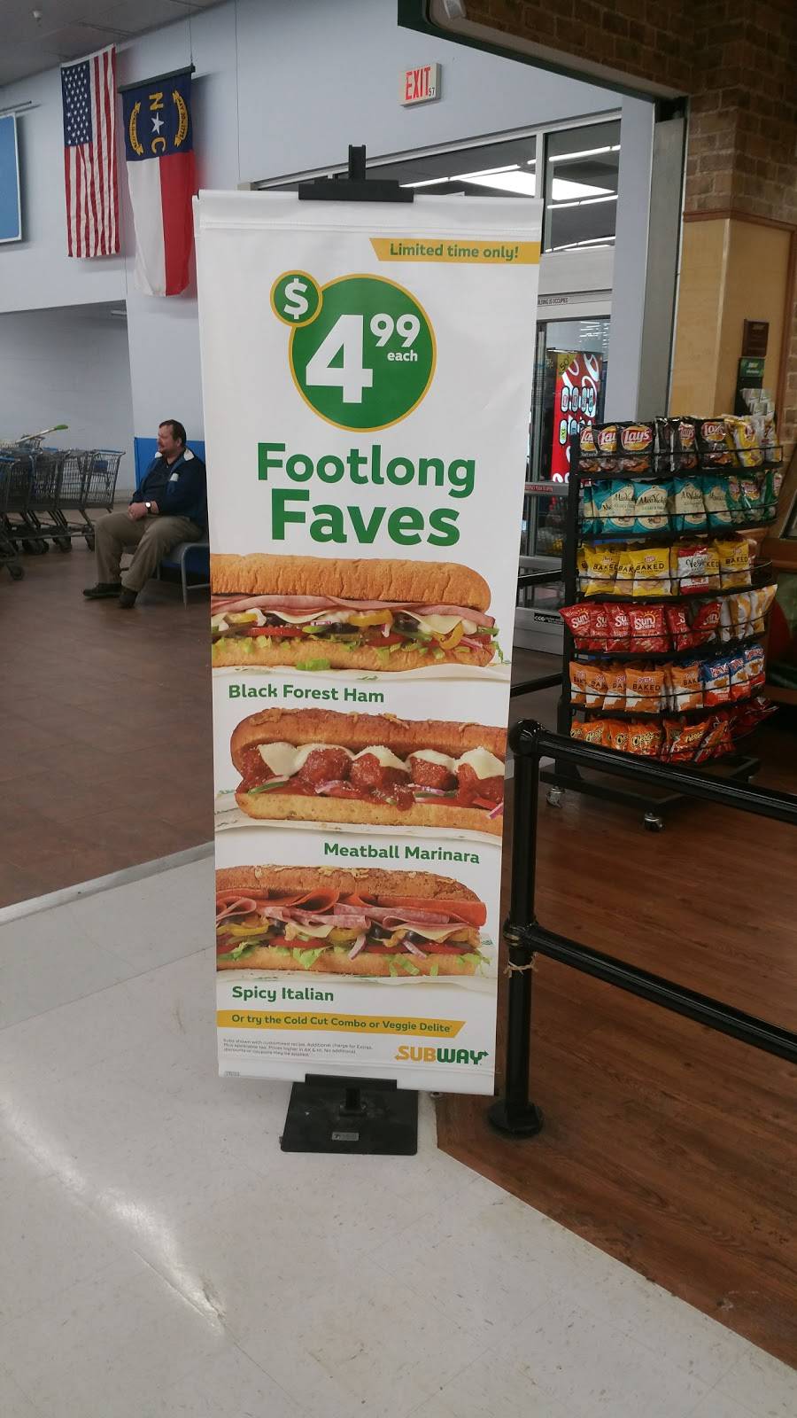 Subway Restaurants | restaurant | 3738 N Battleground Ave, Greensboro, NC 27410, USA | 3362886171 OR +1 336-288-6171