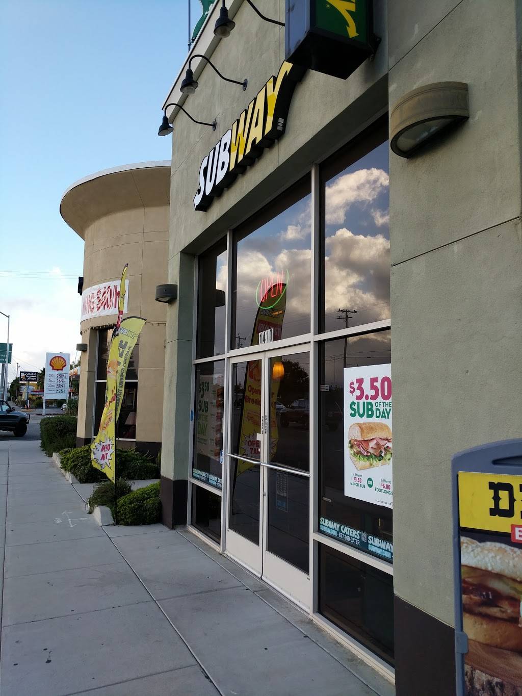 Subway Restaurants | restaurant | 1410 Camden Ave, Campbell, CA 95008, USA | 4085587923 OR +1 408-558-7923