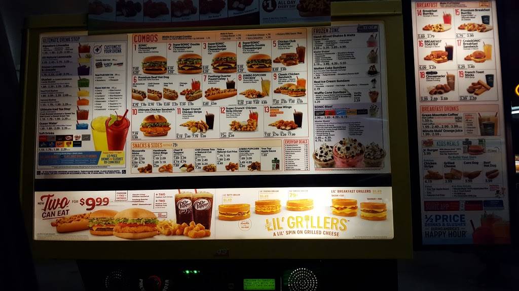 Sonic Drive-In | restaurant | 9919 China Spring Rd, China Spring, TX 76708, USA | 2548360664 OR +1 254-836-0664