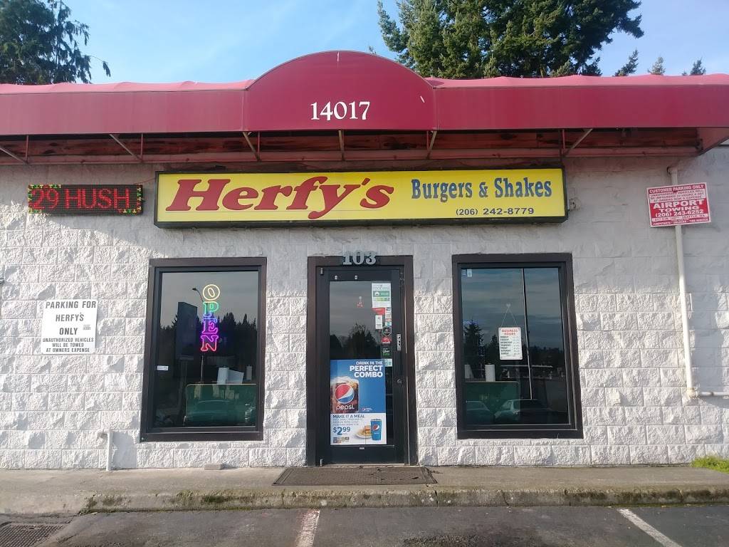 Herfys Burgers & Shakes | restaurant | 14017 1st Ave S C, Burien, WA 98168, USA | 2062428779 OR +1 206-242-8779