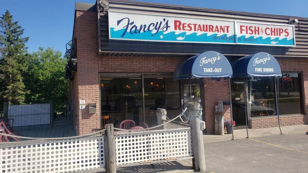 Fancys Fish and Chips Seafood Restaurant | restaurant | 5 Bell Farm Rd, Barrie, ON L4M 5G1, Canada | 7057289594 OR +1 705-728-9594