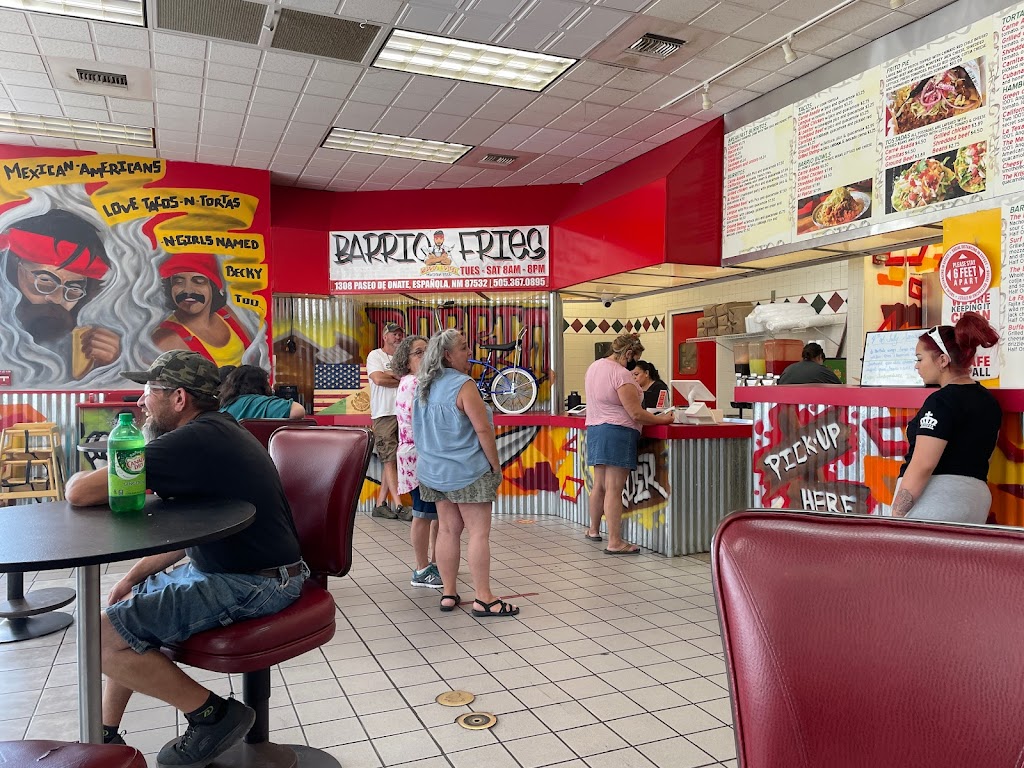 Barrio Fries Mexican food | restaurant | 1308 N Paseo De Onate, Española, NM 87532, USA | 5053670895 OR +1 505-367-0895