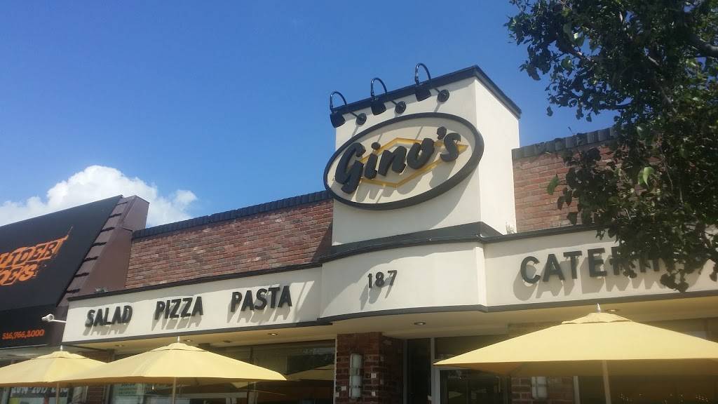 Ginos Pizzeria & Italian Restaurant | restaurant | 187 N Long Beach Rd A, Rockville Centre, NY 11570, USA | 5167664200 OR +1 516-766-4200