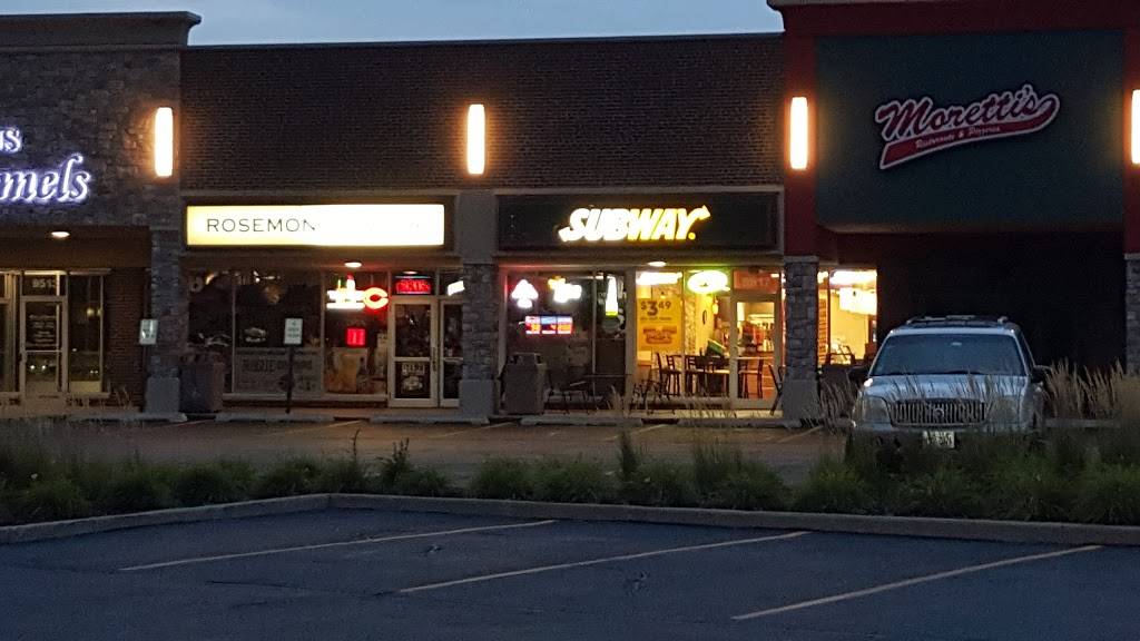 Subway Restaurants | restaurant | 9517 W Higgins Rd, Rosemont, IL 60018, USA | 8472920877 OR +1 847-292-0877