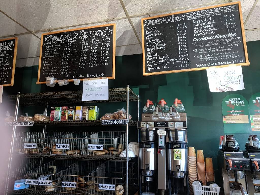 Chubbas Bagelry | restaurant | 1044 Main St, Watertown, CT 06795, USA | 8602744900 OR +1 860-274-4900