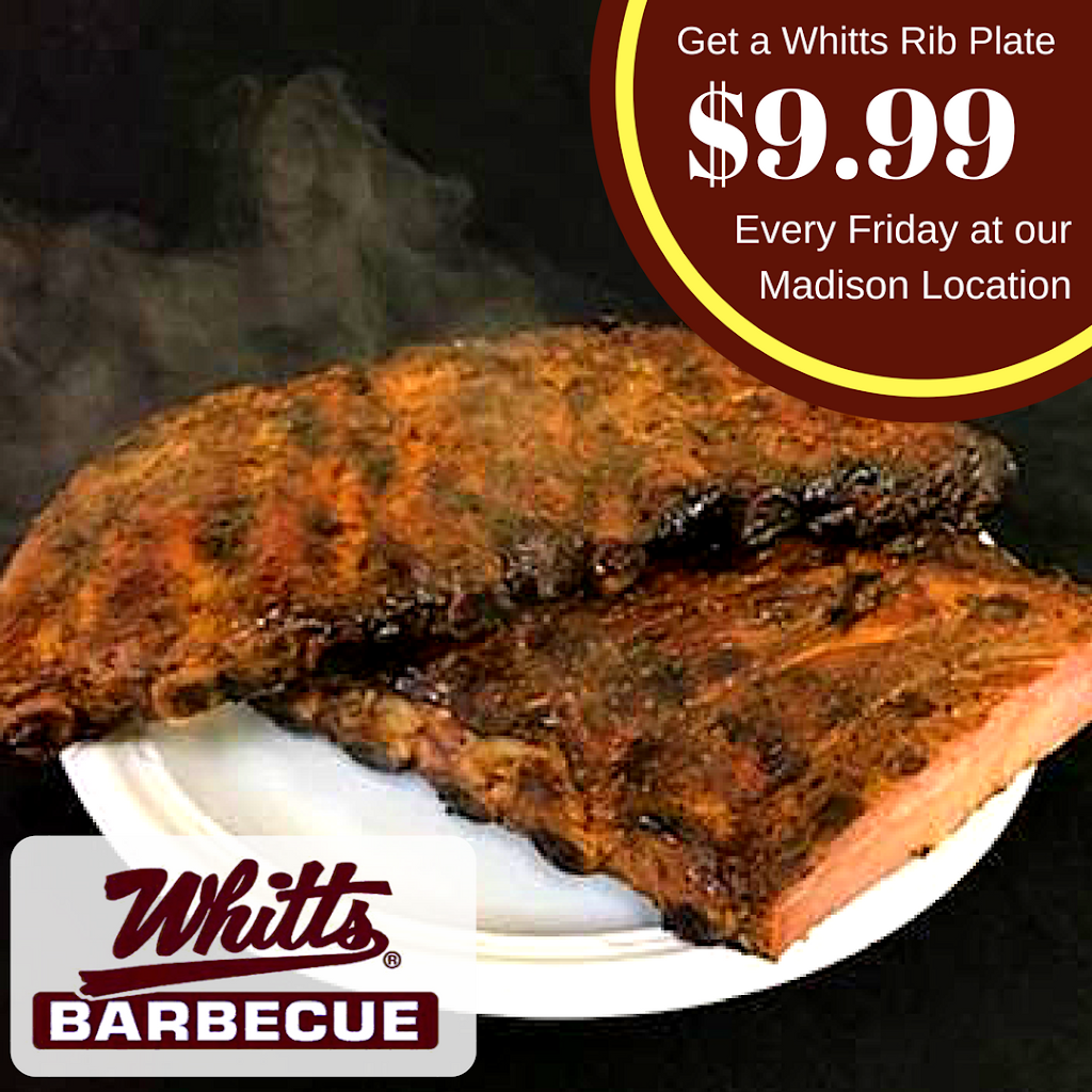 Whitts Barbecue | restaurant | 114 E Old Hickory Blvd #3933, Madison, TN 37115, USA | 6158681369 OR +1 615-868-1369
