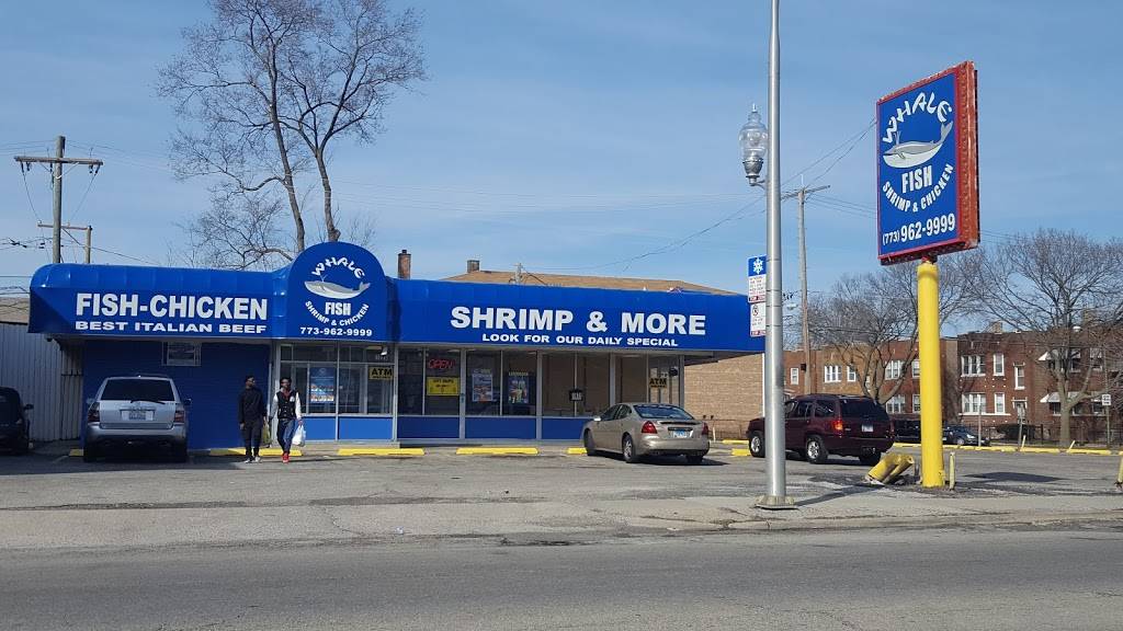 Whales Fish & Chicken | restaurant | 1828 W 79th St, Chicago, IL 60620, USA | 7739629999 OR +1 773-962-9999