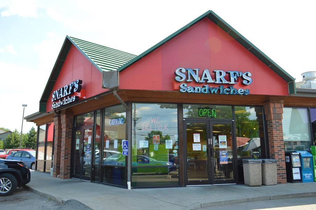 Snarfs Sandwiches | restaurant | 5340 Arapahoe Ave J, Boulder, CO 80303, USA | 3034443404 OR +1 303-444-3404