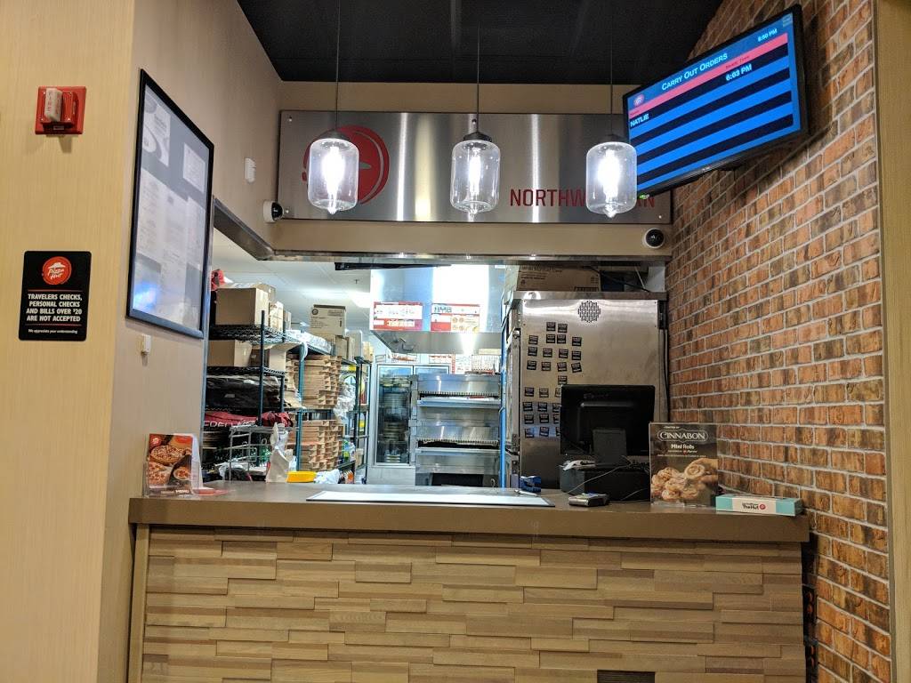 Pizza Hut | restaurant | 1115 Emerson St, Evanston, IL 60201, USA | 8473322100 OR +1 847-332-2100