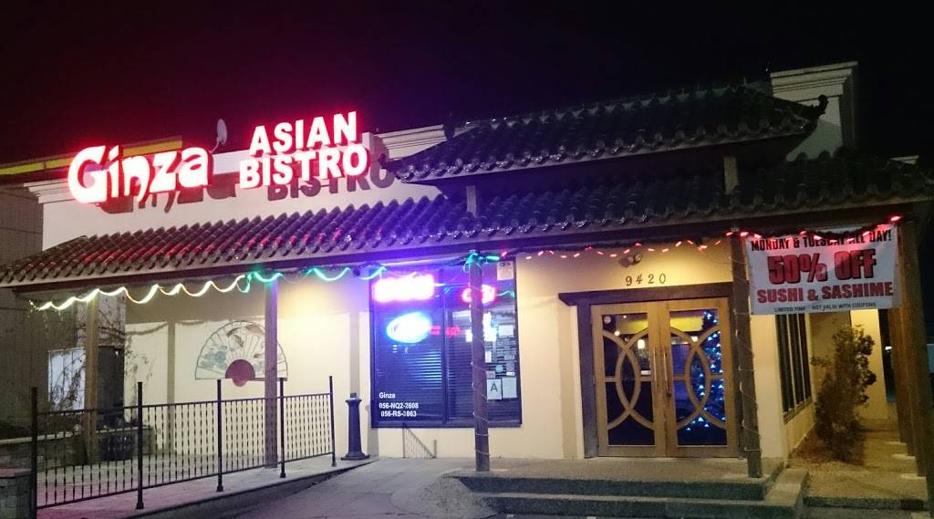 Ginza Asian Bistro | restaurant | 9420 Shelbyville Rd, Louisville, KY 40222, USA | 5027498878 OR +1 502-749-8878