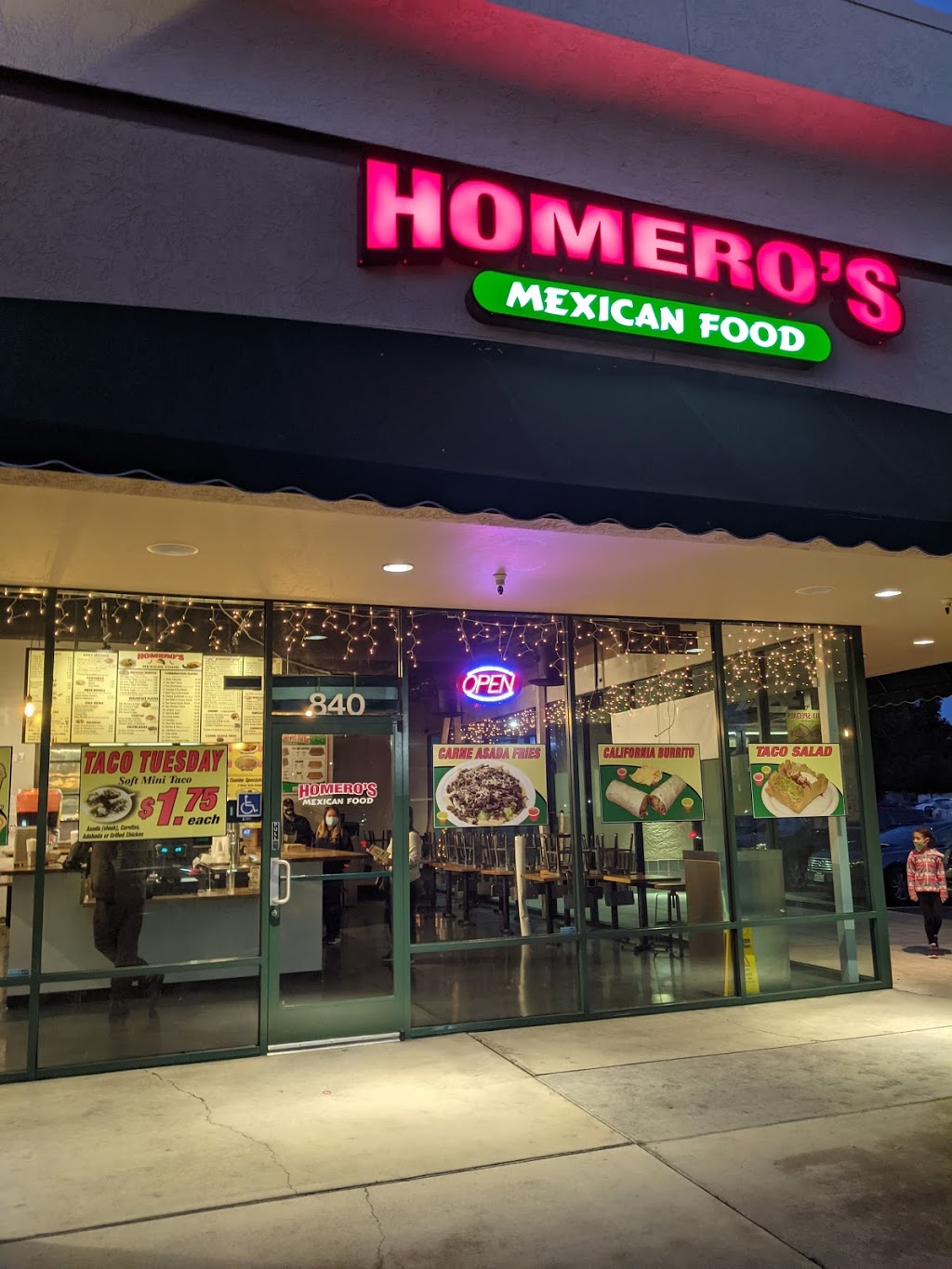 Homeros Mexican Food | restaurant | 7465 Rush River Dr Suite 840, Sacramento, CA 95831, USA | 9164766282 OR +1 916-476-6282
