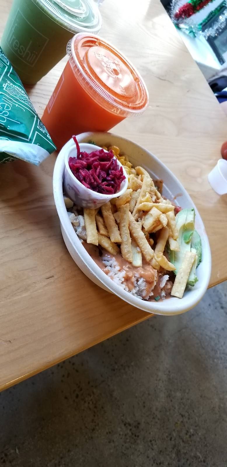 Freshii | restaurant | 1412 Main St #101, Dallas, TX 75202, USA | 2147486000 OR +1 214-748-6000