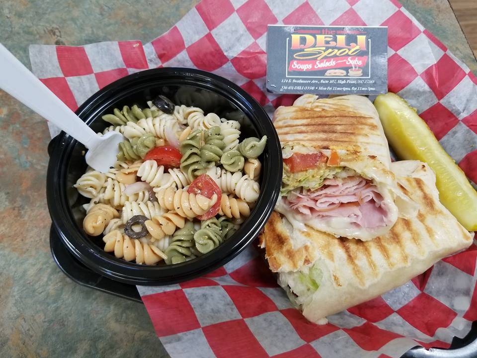 The Deli Spot | restaurant | 124 E Swathmore Ave #107, High Point, NC 27263, USA | 3364313354 OR +1 336-431-3354