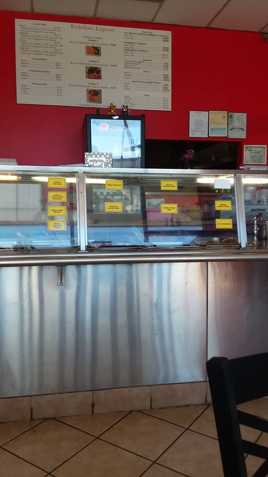 Rickshaw Express | restaurant | 4300 Sonoma Blvd # 716, Vallejo, CA 94589, USA | 7076434837 OR +1 707-643-4837