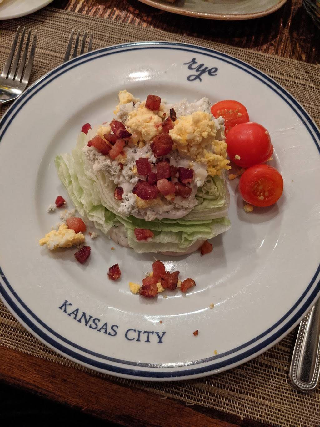 Rye Leawood | restaurant | 10551 Mission Rd, Leawood, KS 66206, USA | 9136425800 OR +1 913-642-5800