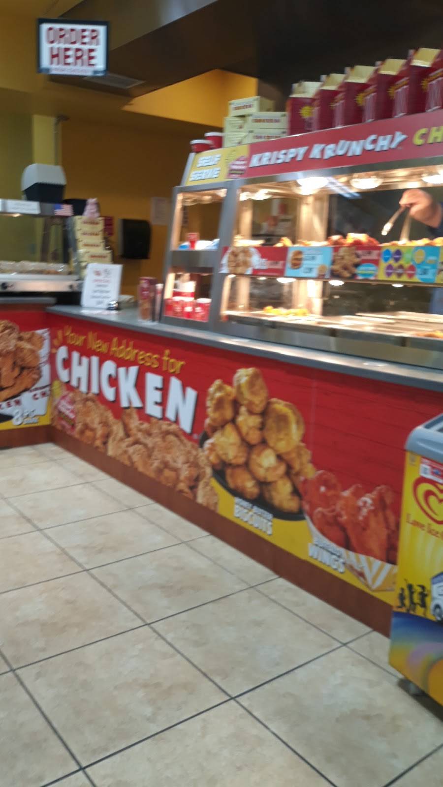 Krispy Krunchy Chicken | restaurant | 10371 Corkscrew Commons Dr, Estero, FL 33928, USA | 2399475013 OR +1 239-947-5013