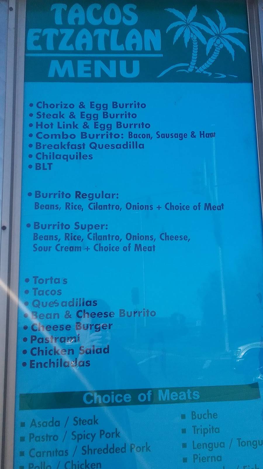 Tacos Etzatlan | restaurant | 209 Parr Blvd, Richmond, CA 94801, USA | 5108606576 OR +1 510-860-6576