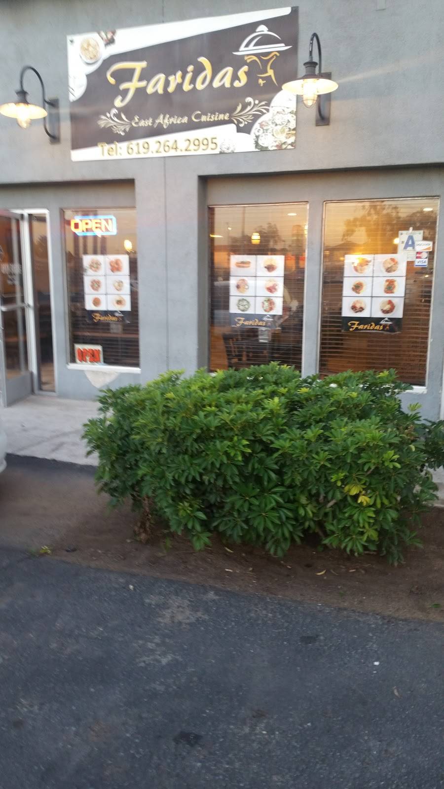 Faridas Somalian Cuisine | restaurant | 1754 Euclid Ave, San Diego, CA 92105, USA | 6192642995 OR +1 619-264-2995