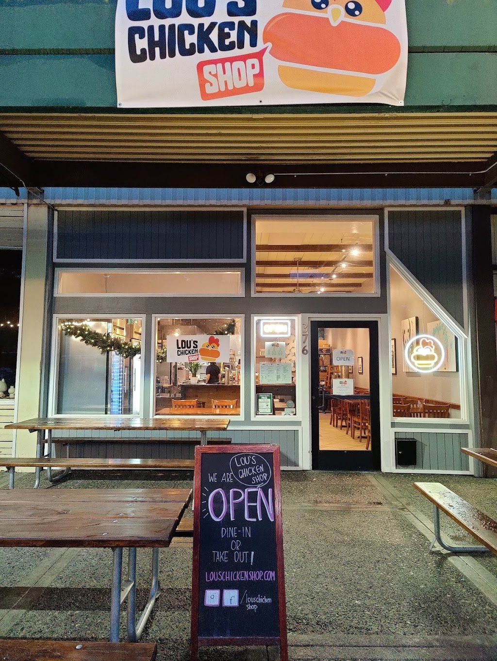 Lous Chicken Shop | restaurant | 376 Park St, Moraga, CA 94556, USA | 9255920102 OR +1 925-592-0102