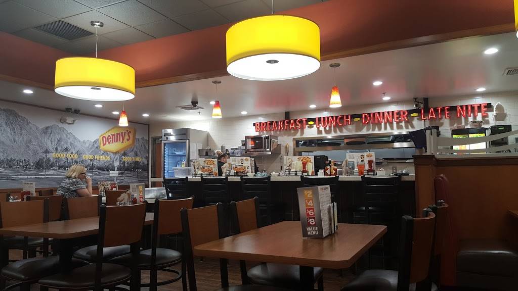 Dennys | restaurant | 63960 20th Ave, North Palm Springs, CA 92258, USA | 7602511052 OR +1 760-251-1052