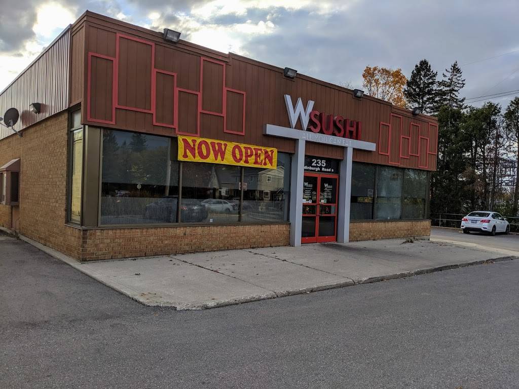 W Sushi | restaurant | 235 Edinburgh Rd S, Guelph, ON N1G 2J5, Canada | 5198216688 OR +1 519-821-6688