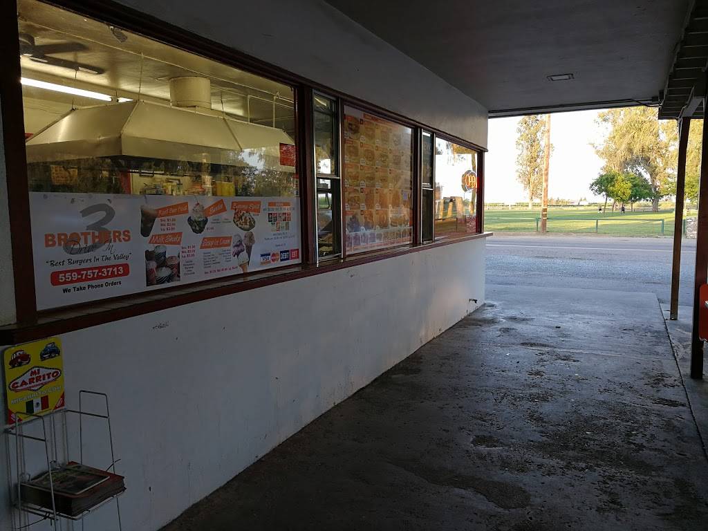 Three Brothers Drive-In | restaurant | 1187 N Park Dr, Pixley, CA 93256, USA | 5597573713 OR +1 559-757-3713