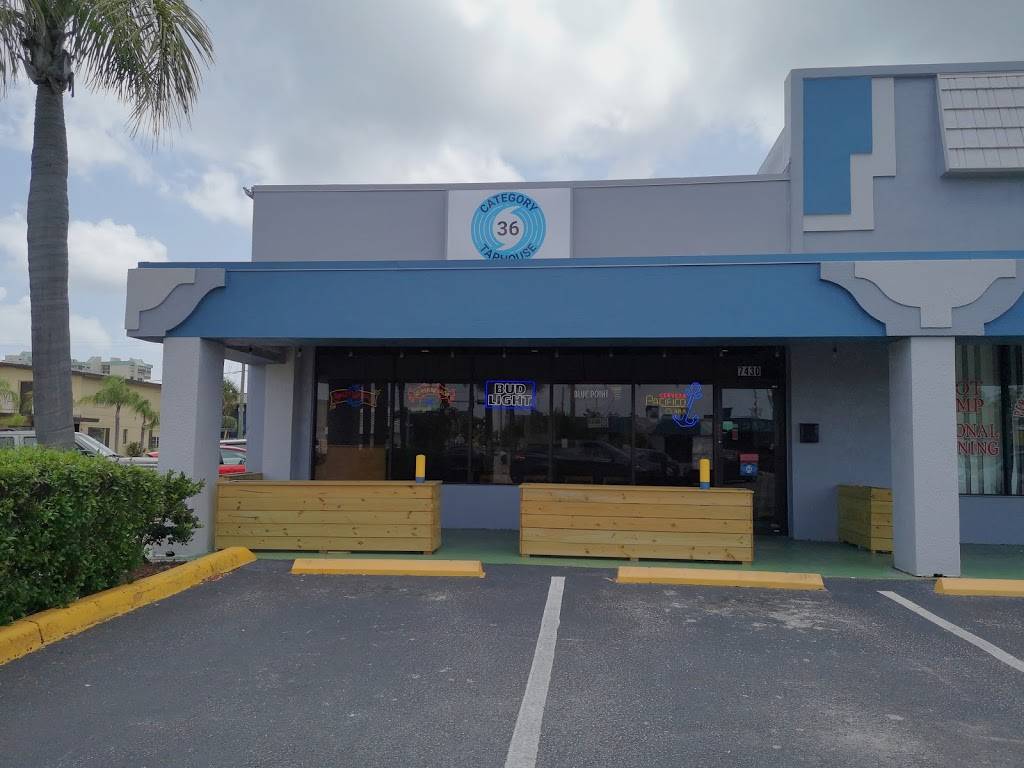 Category 36 Taphouse | restaurant | 7430 Gulf Blvd, St Pete Beach, FL 33706, USA | 7275757317 OR +1 727-575-7317