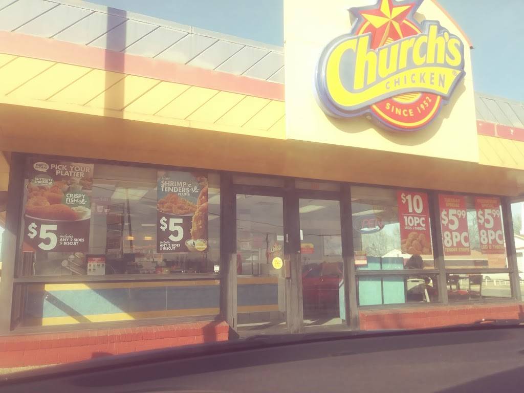 Churchs Chicken | restaurant | 3221 Mansfield Hwy, Fort Worth, TX 76119, USA | 8175312373 OR +1 817-531-2373