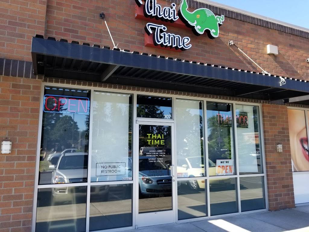 Thai Time | restaurant | 6546, 11310 NE 49th St #107, Vancouver, WA 98682, USA | 3608593914 OR +1 360-859-3914