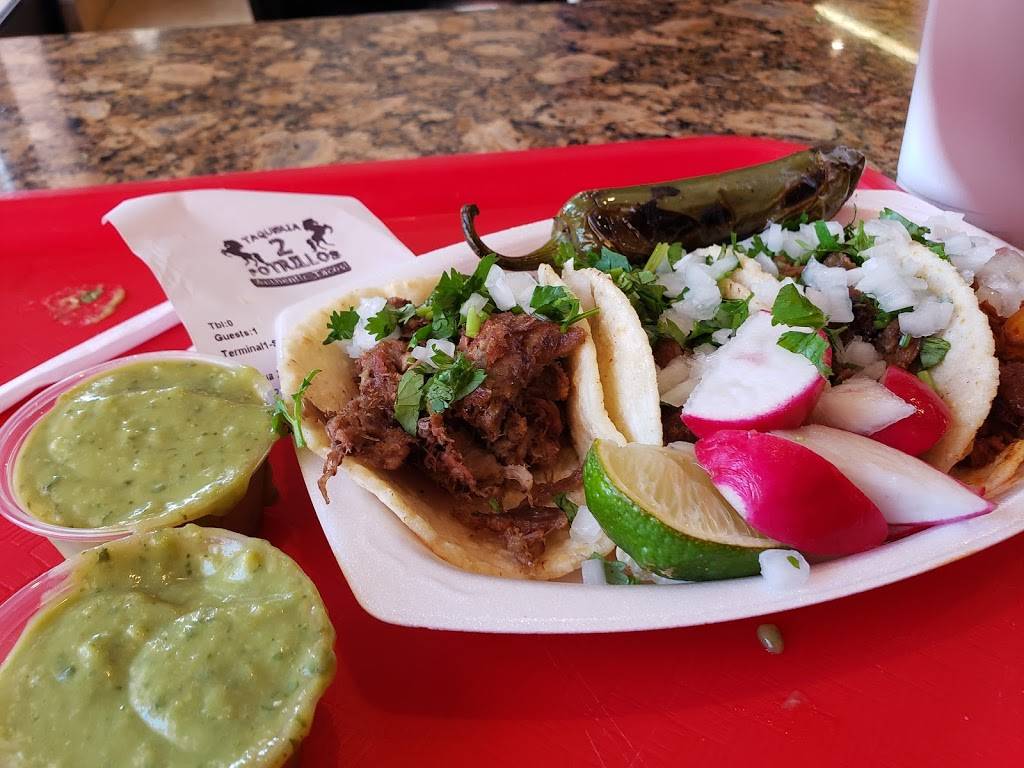 Taqueria 2 Potrillos | restaurant | 515 E 6th St, Corona, CA 92879, USA | 9515474430 OR +1 951-547-4430