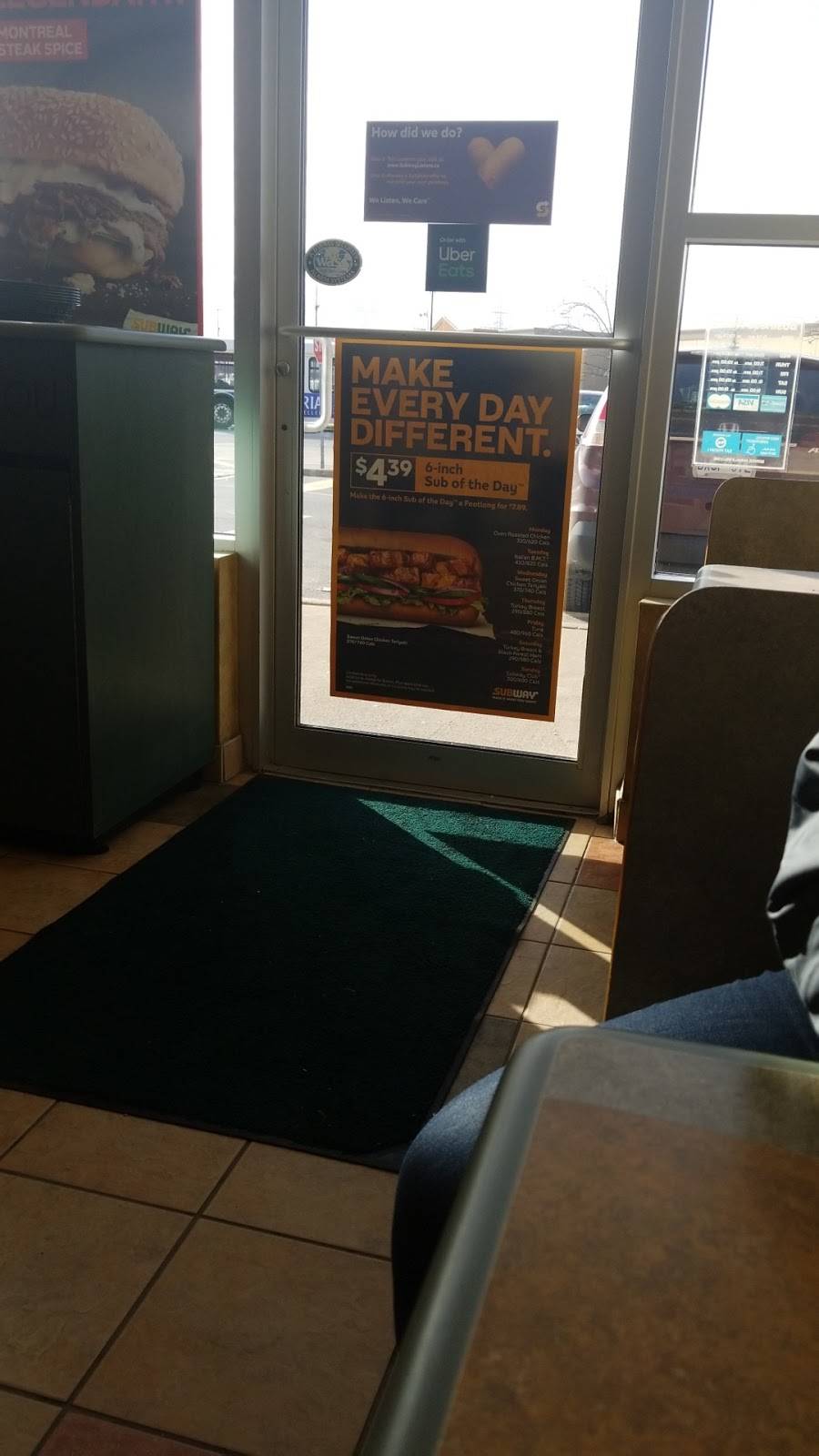 Subway | restaurant | 4521 Dundas St, Burlington, ON L7M 5B4, Canada | 9053199308 OR +1 905-319-9308