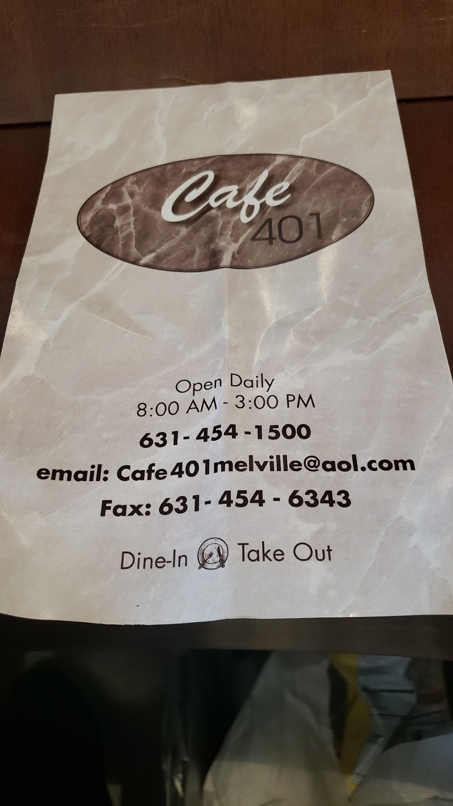 Cafe 401 | restaurant | 401 Broadhollow Rd, Melville, NY 11747, USA | 6314541500 OR +1 631-454-1500
