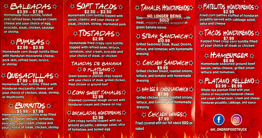 Kondas Food Truck | restaurant | 1481 SW 26th Ave, Pompano Beach, FL 33069, USA | 9548541354 OR +1 954-854-1354