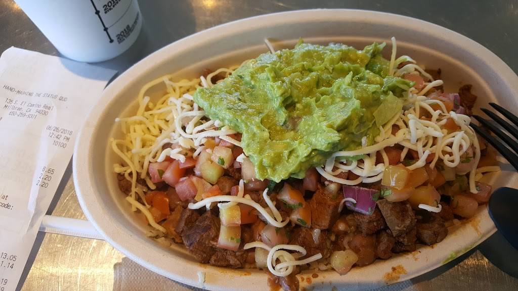 Chipotle Mexican Grill | restaurant | 135 S El Camino Real, Millbrae, CA 94030, USA | 6502599301 OR +1 650-259-9301