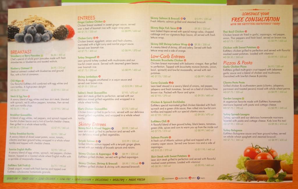 Eatfitters | restaurant | 1100 Wilcrest Dr #113, Houston, TX 77042, USA | 7134654422 OR +1 713-465-4422