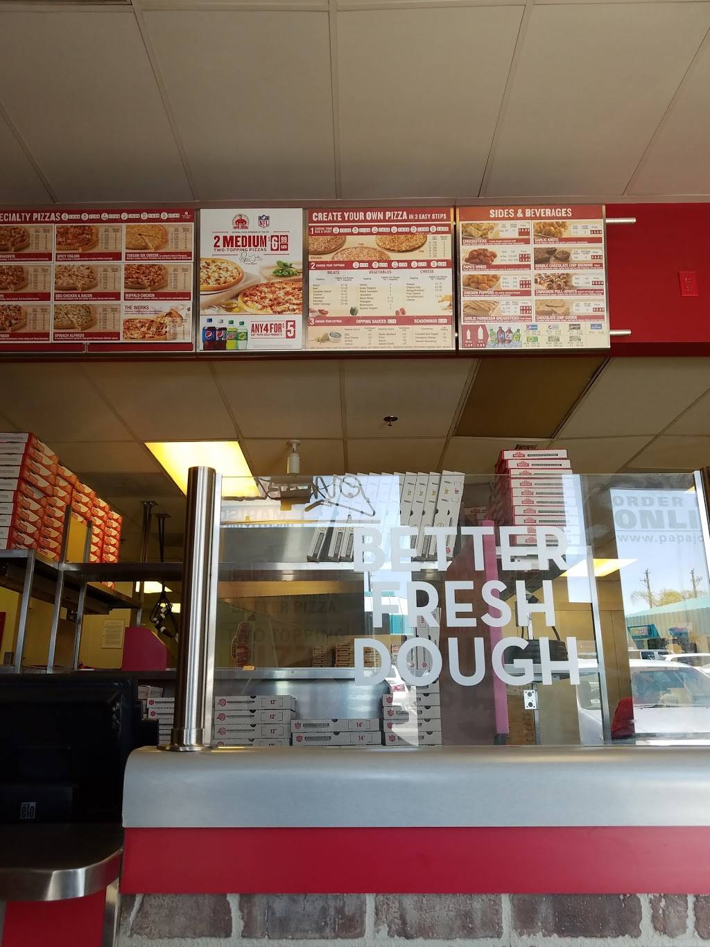 Papa Johns Pizza | restaurant | 2401 White Ln Ste 7, Bakersfield, CA 93304, USA | 6618330303 OR +1 661-833-0303