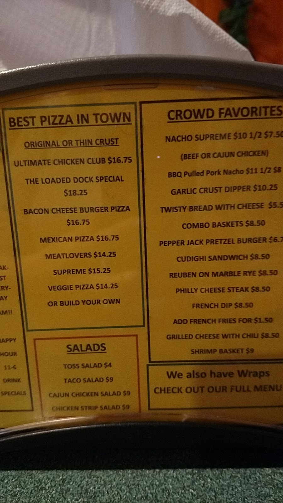 The Dry Dock Bar & Grill | restaurant | 5029 US Hwy 41, Harvey, MI 49855, USA | 9062493298 OR +1 906-249-3298