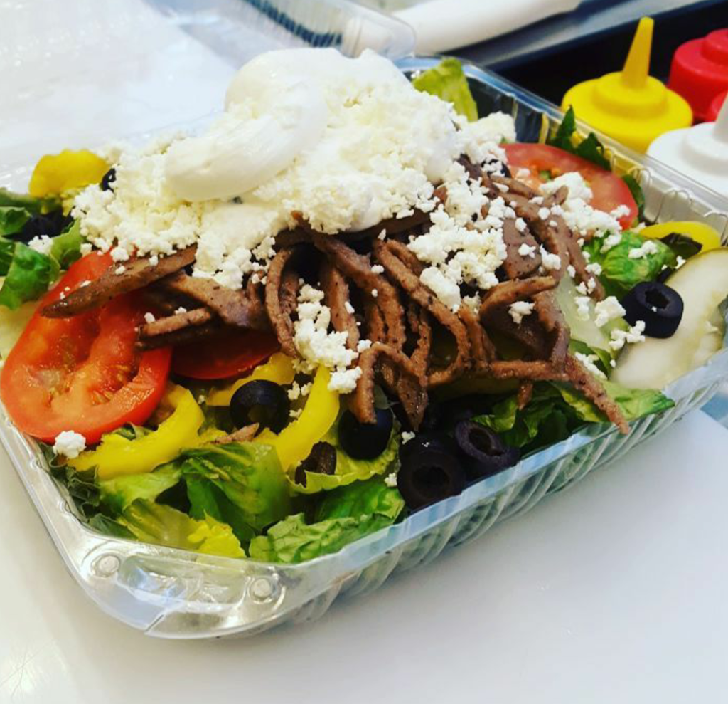 Knockout Burgers & Gyros | restaurant | 22500 Town Cir #2136, Moreno Valley, CA 92553, USA | 9518073329 OR +1 951-807-3329